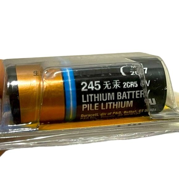 Duracell 245- Ultra 6V Lithium Photo Battery - Picture 5 of 5